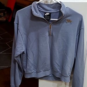 Nike women girls zip pullover